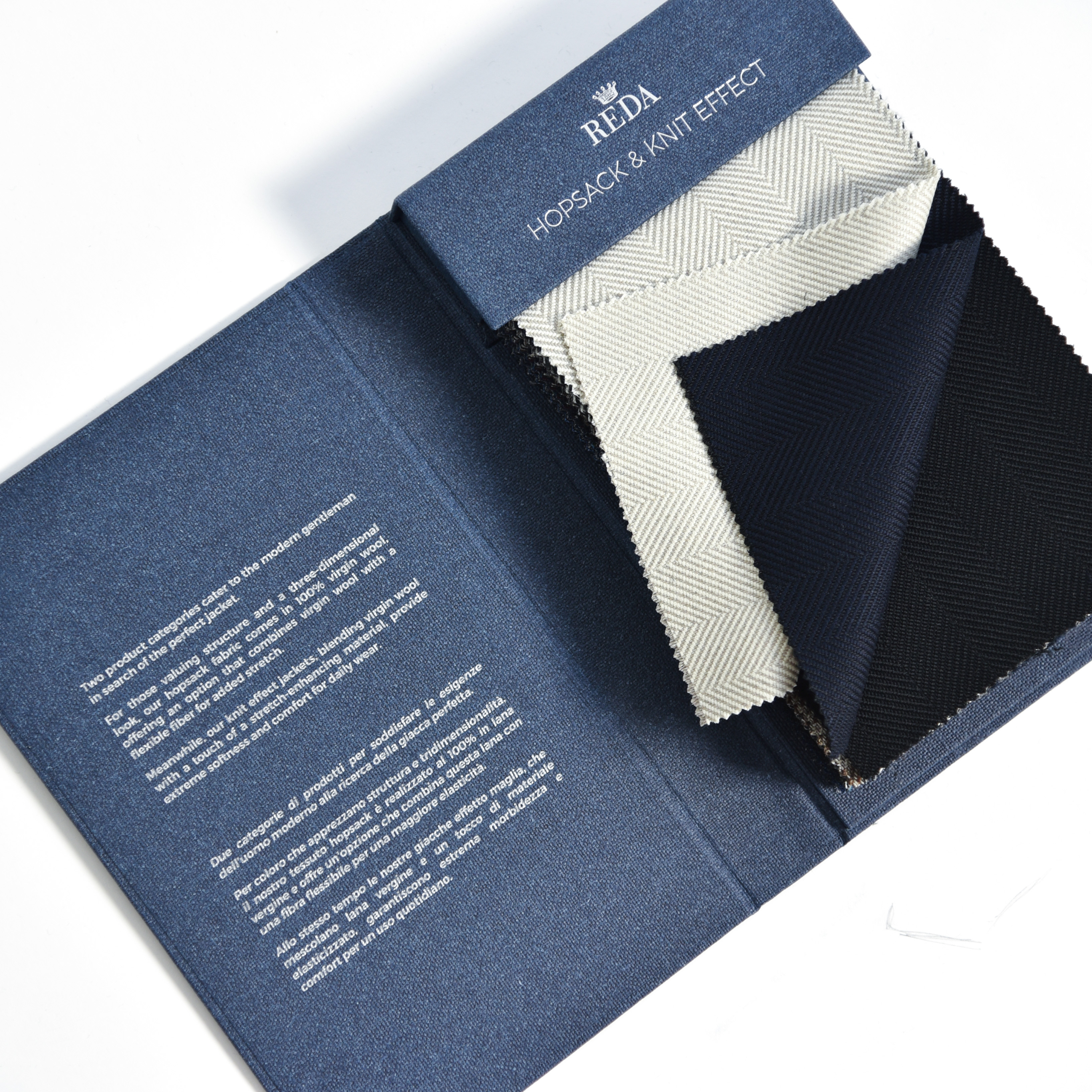 Hopsack & Knit Effect