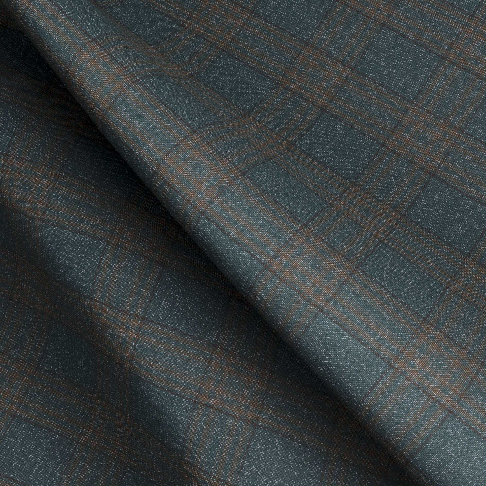 Fancy Twill Jacket Merino Wool & Silk & Linen