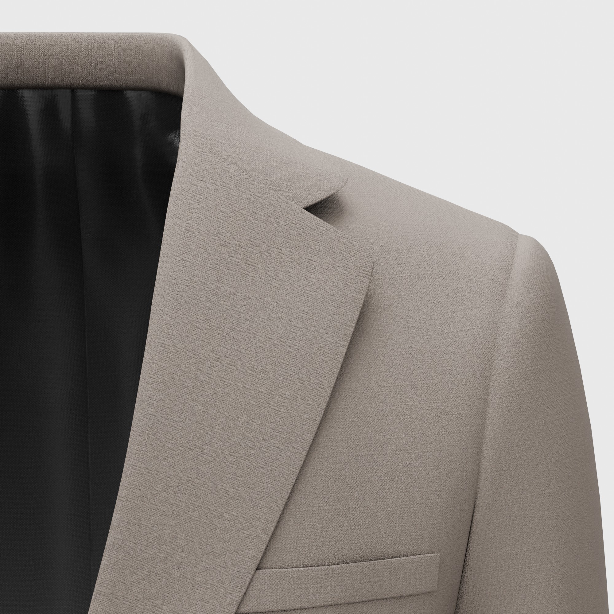 Sharkskin Wool & Silk & Cashmere