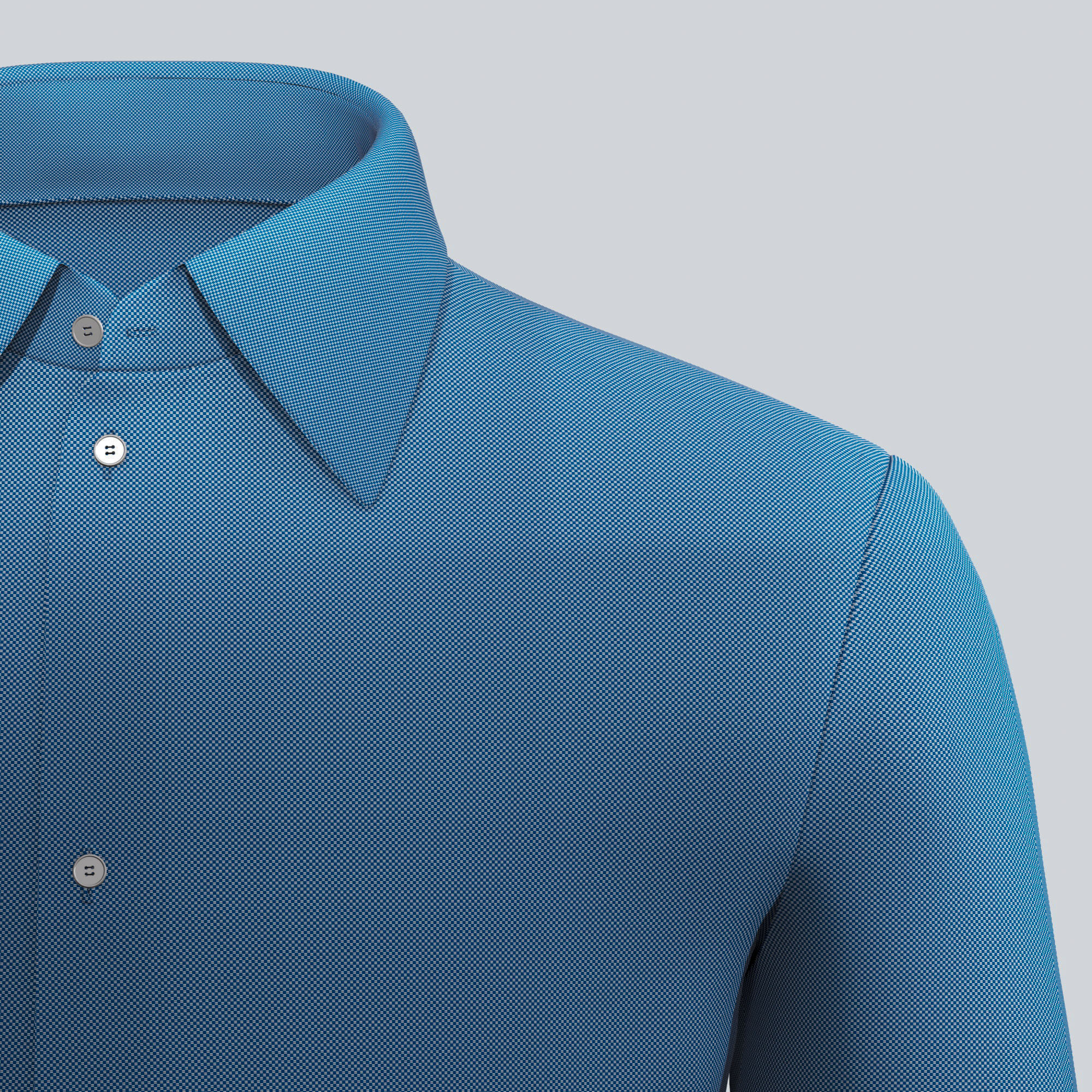 Oxford wool/eucalyptus Shirt