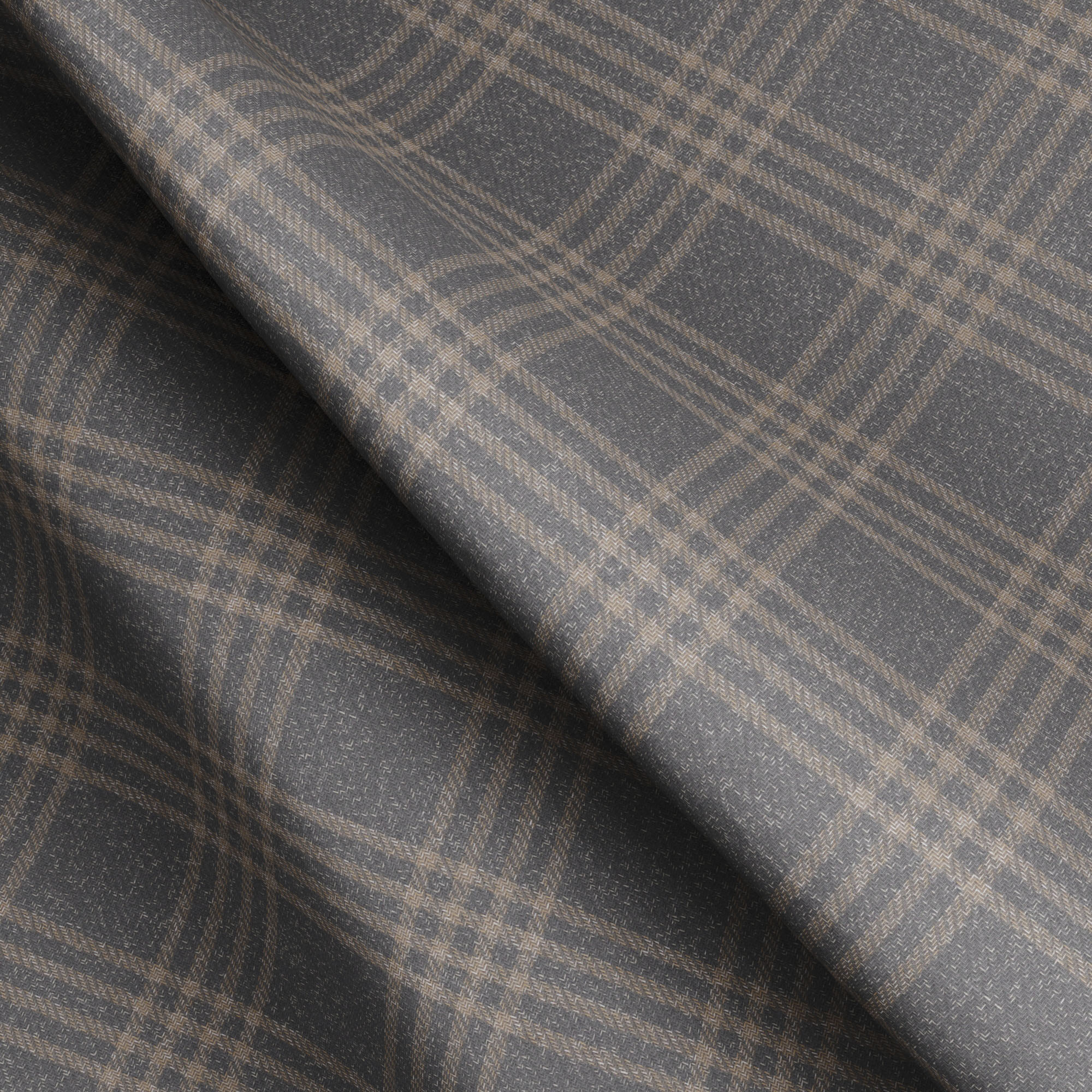Fancy Twill Jacket Merino Wool & Silk & Linen