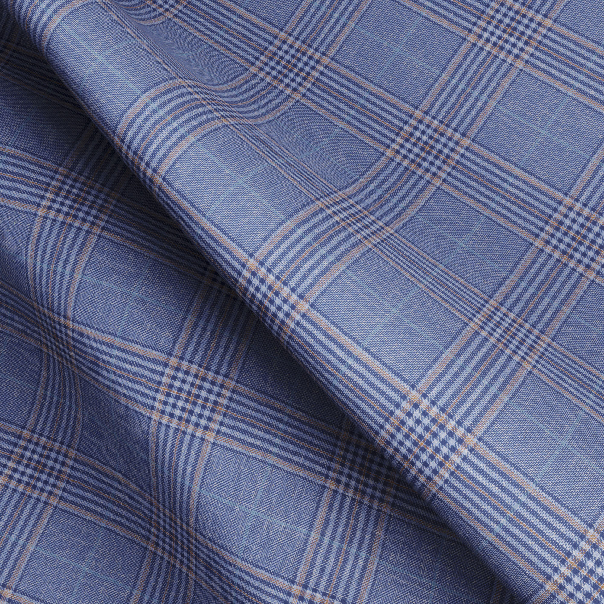 Fancy Twill Jacket Merino Wool & Silk & Linen