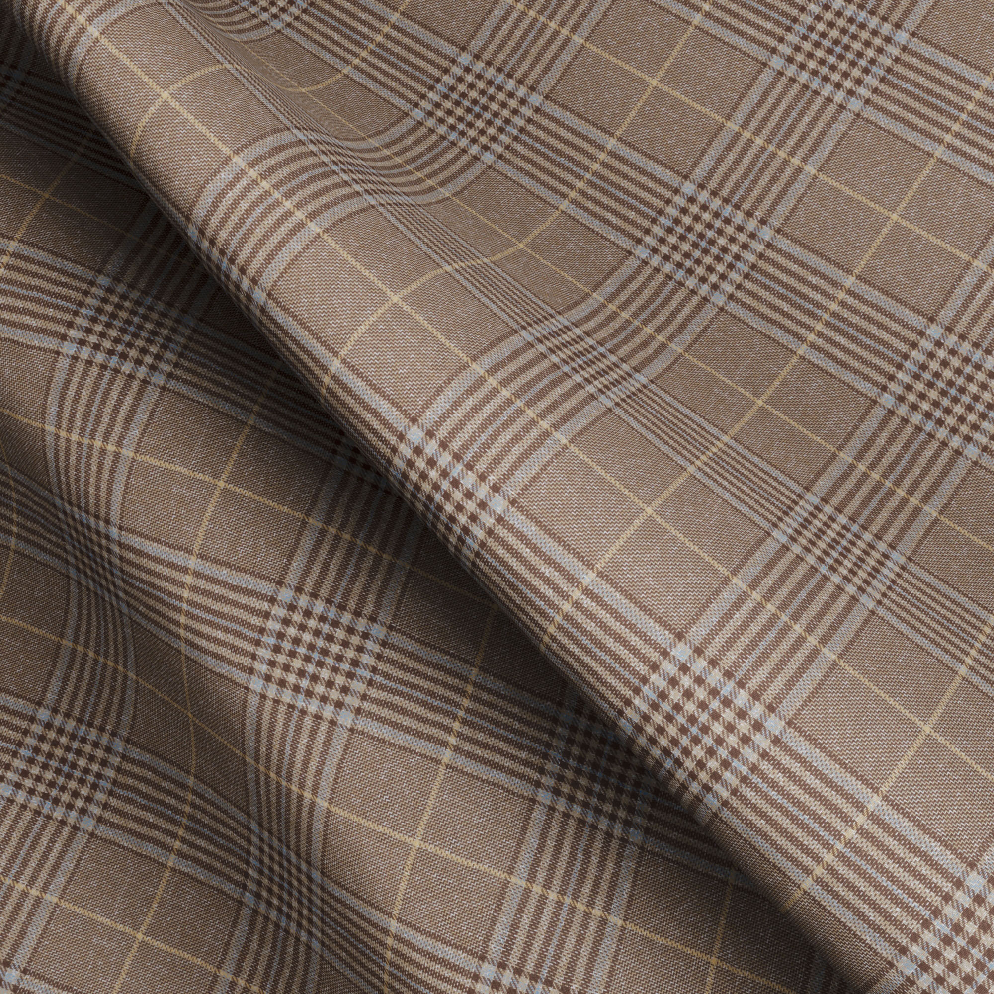 Fancy Twill Jacket Merino Wool & Silk & Linen