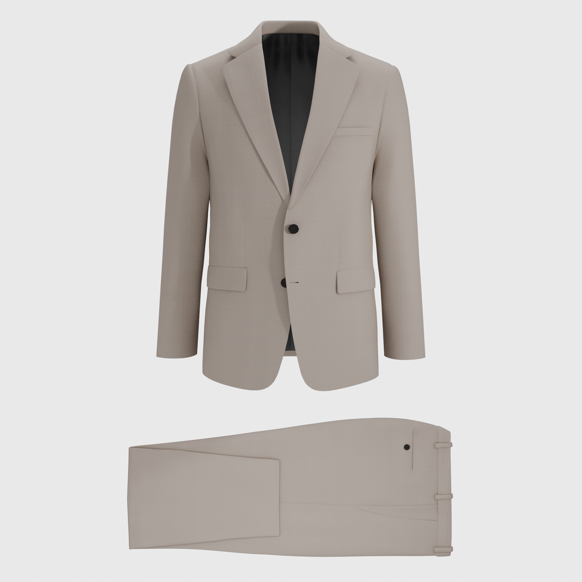 Sharkskin Wool & Silk & Cashmere
