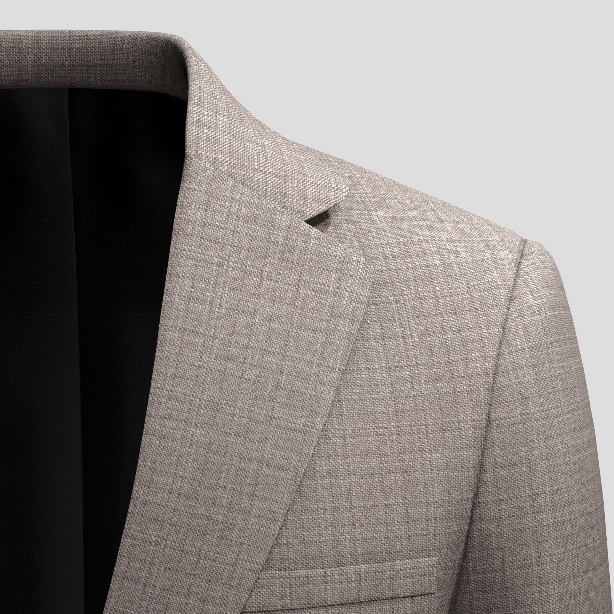 Linen & Merino Wool Jacket
