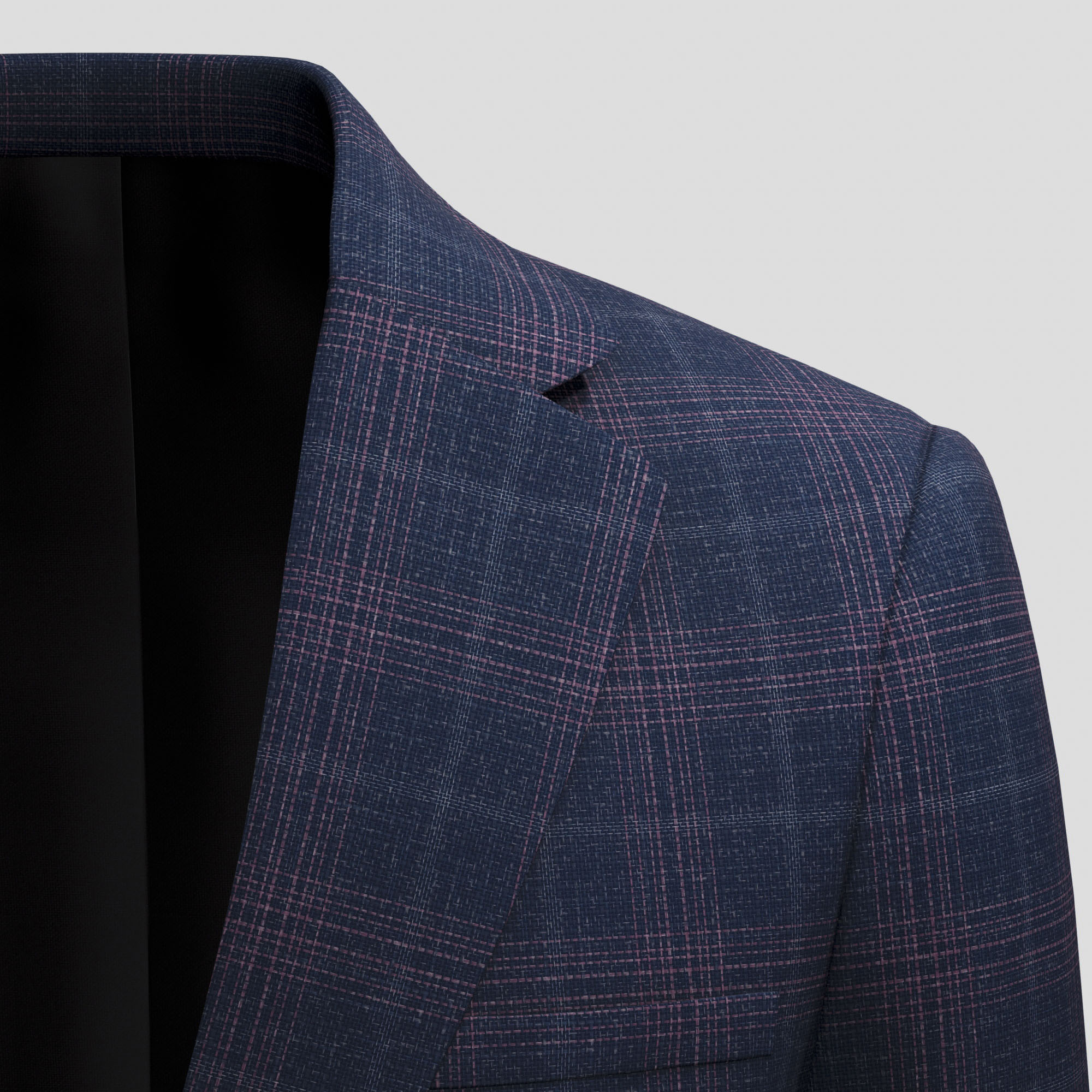 Fancy Jacket Merino Wool & Silk & Linen