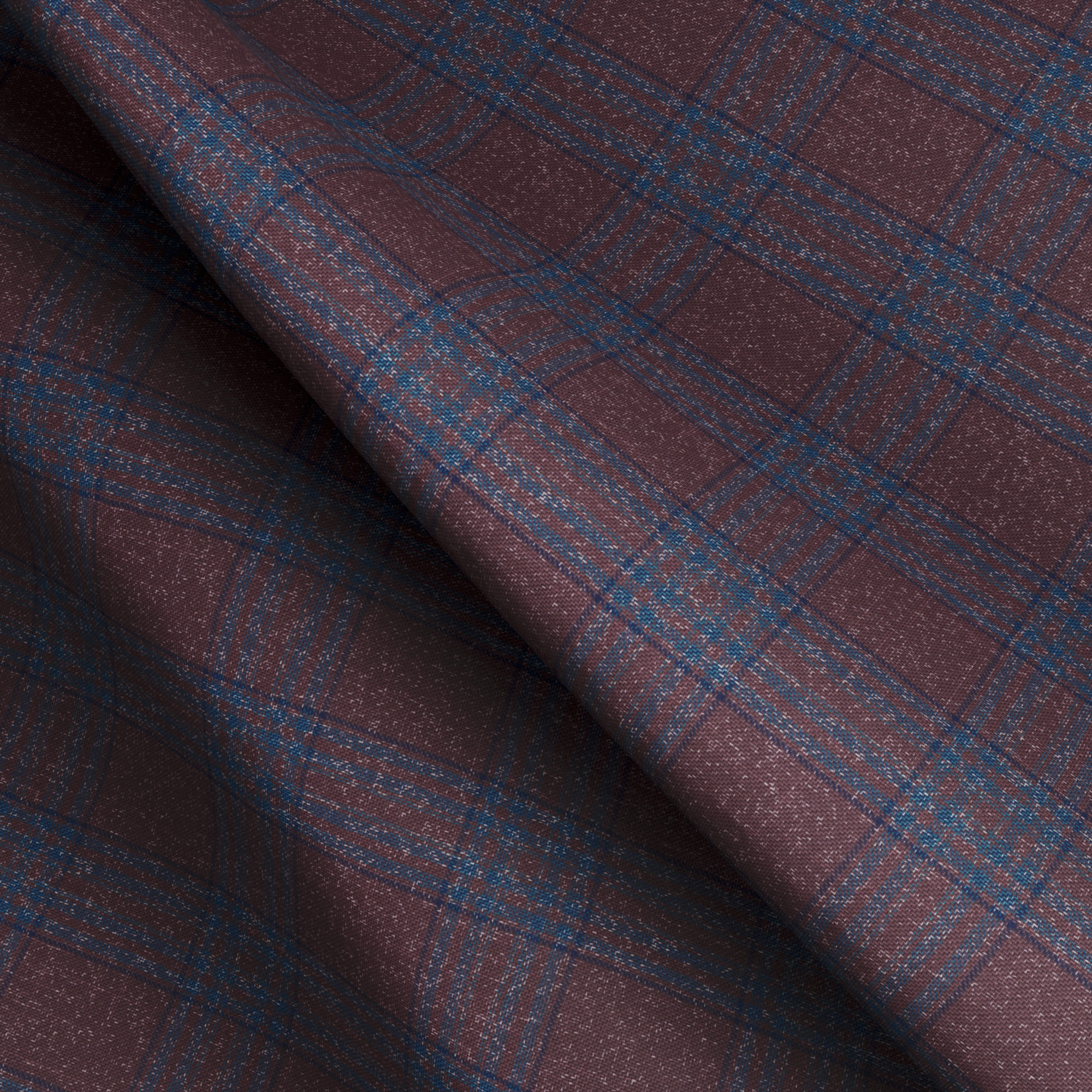 Fancy Twill Jacket Merino Wool & Silk & Linen