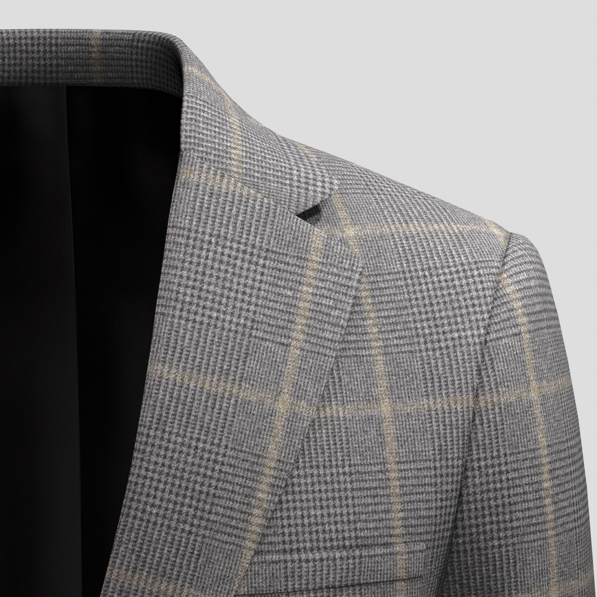 Fancy Sportcoat Merino Wool & Silk